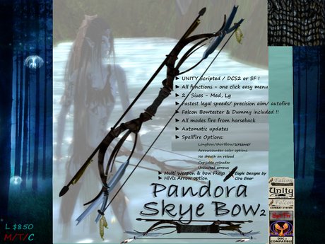 Second Life Marketplace - PANDORA SKYE BOW 2 - v2.1